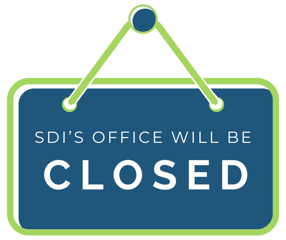 SDI's office will be closed