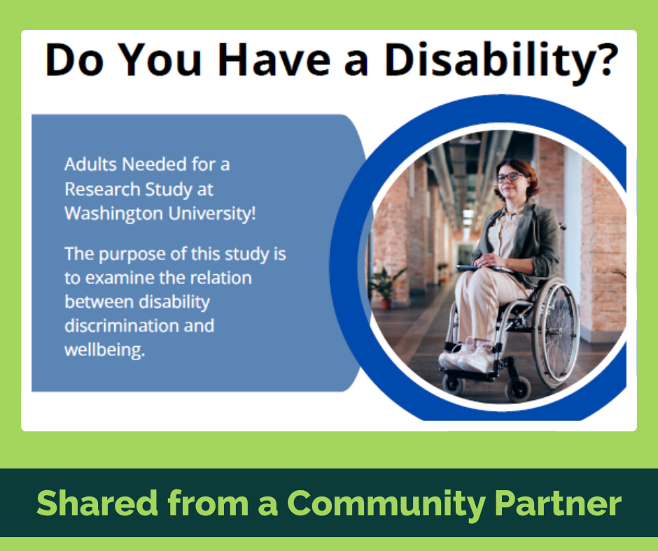 Disability Wellbeing Study Seeking Participants