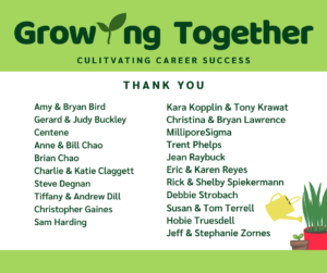 Thank you matching donors!