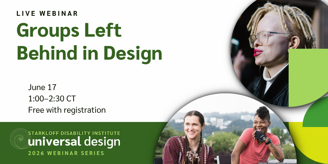 Groups Left Behind in Design.
